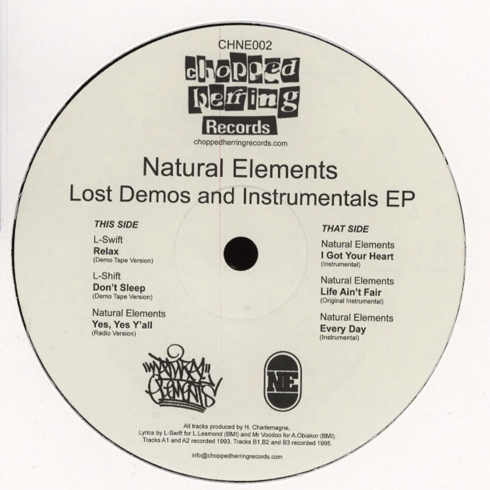 Natural Elements - Lost Demos And Instrumentals EP