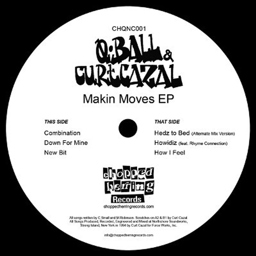 Q Ball & Curt Cazal - Makin Moves EP