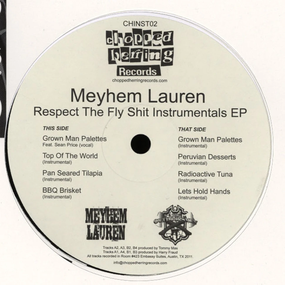 Meyhem - Respect The Fly Shit Instrumentals EP