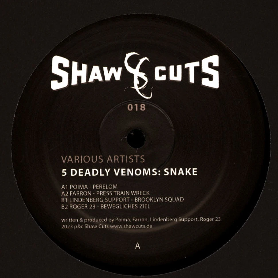 V.A. - 5 Deadly Venoms: Snake