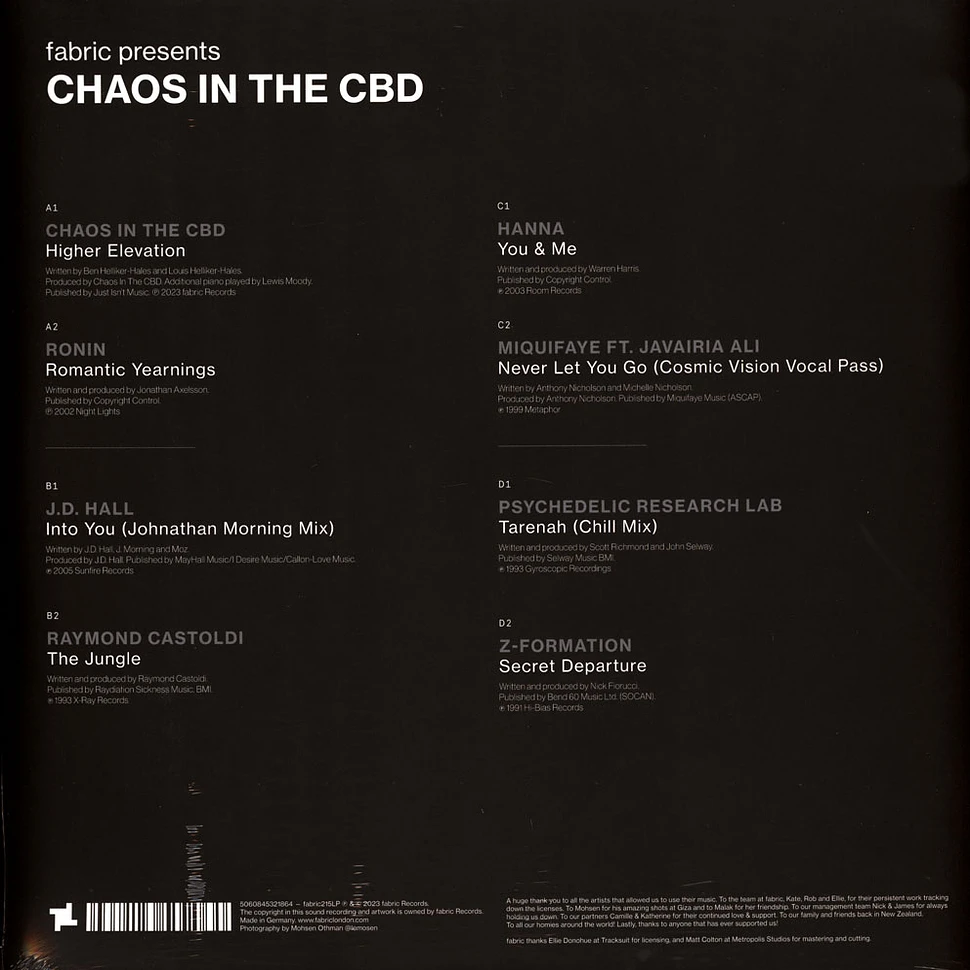 V.A. - Fabric Presents: Chaos In The Cbd