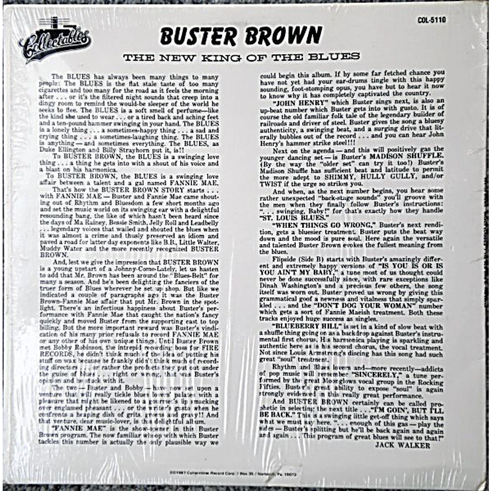 Buster Brown - The New King Of The Blues