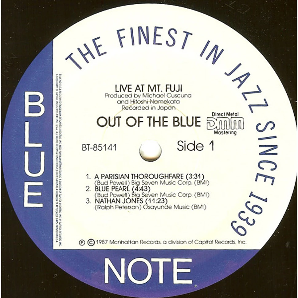 Out Of The Blue - Live At Mt. Fuji