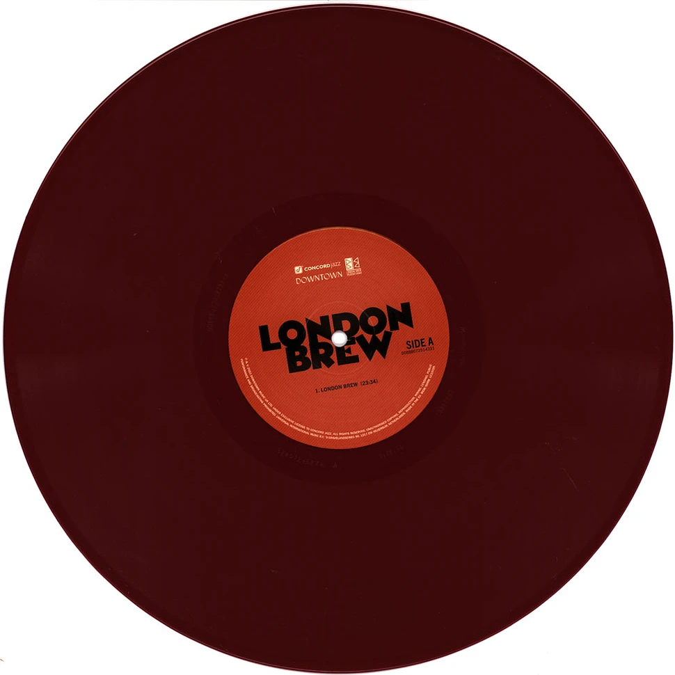London Brew - London Brew Maroon Colored Vinyl Edition