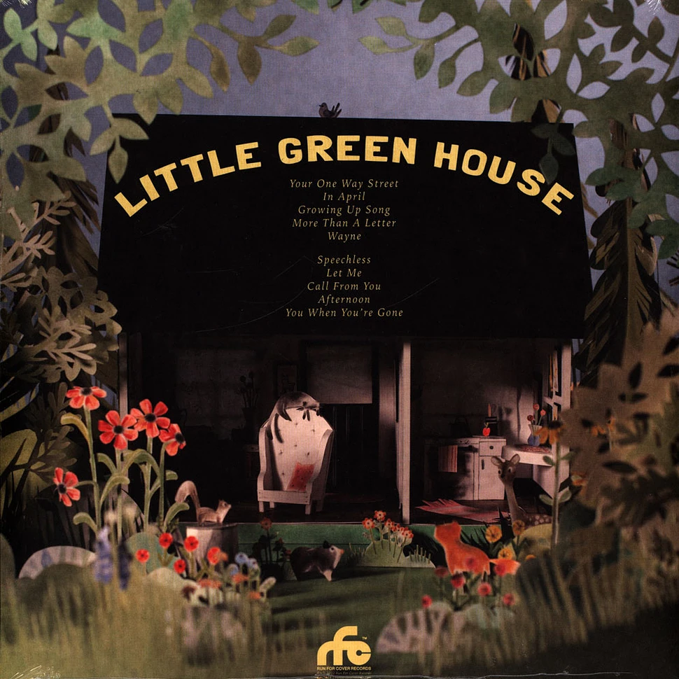 Anxious - Little Green House Peach Swirl Vinyl Edition