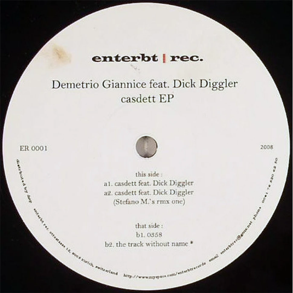 Demetrio Giannice Feat. Dick Diggler - Casdett EP