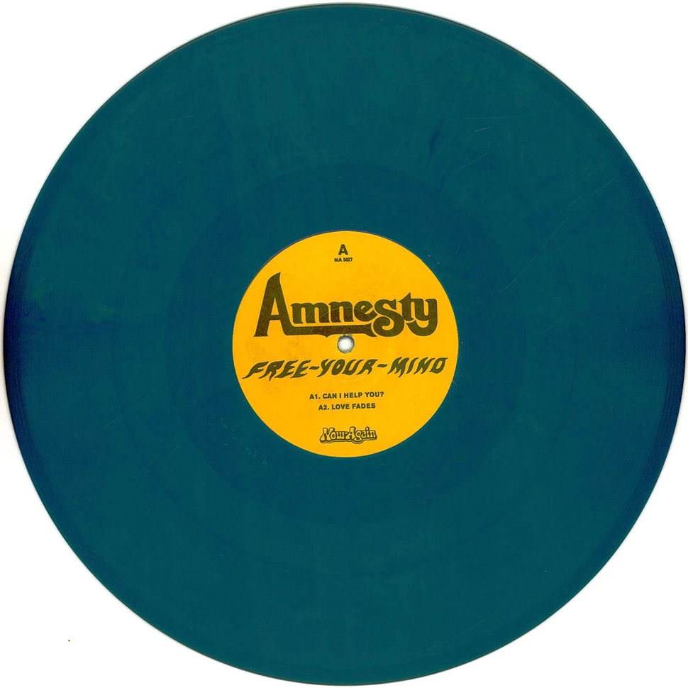 Amnesty - Free Your Mind Turquoise Vinyl Edition