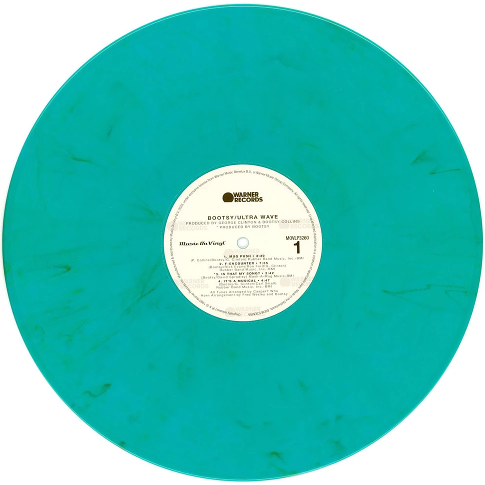 Bootsy Collins - Ultra Wave Turquoise Vinyl Edition