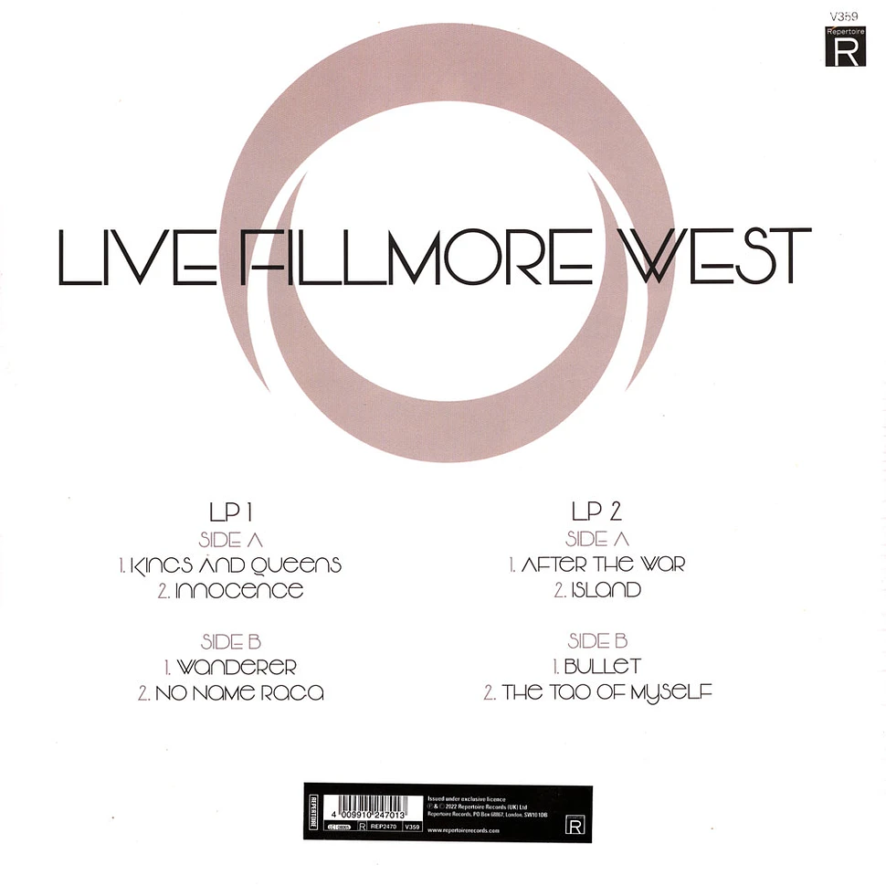 Renaissance - Live At Fillmore West Marbled Vinyl