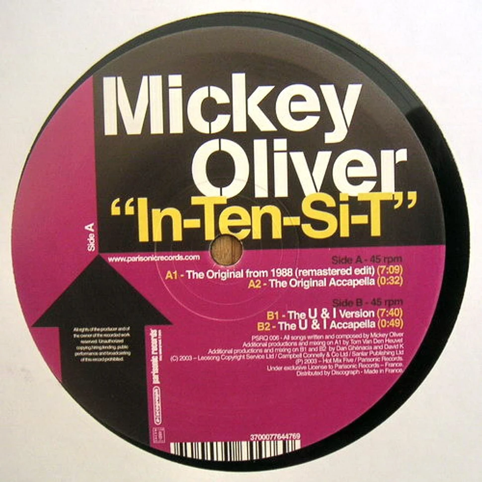 Mickey Oliver - In-Ten-Si-T