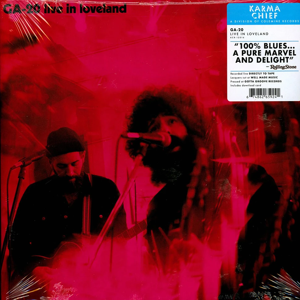 GA-20 - Live In Loveland Black Vinyl Edition - Vinyl LP - 2023 - US ...