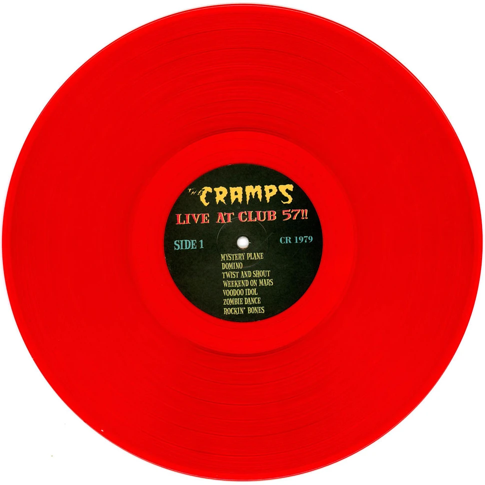 Cramps - Live At Club 57! 1979 Plus 9 Demos Colored Vinyl Edition