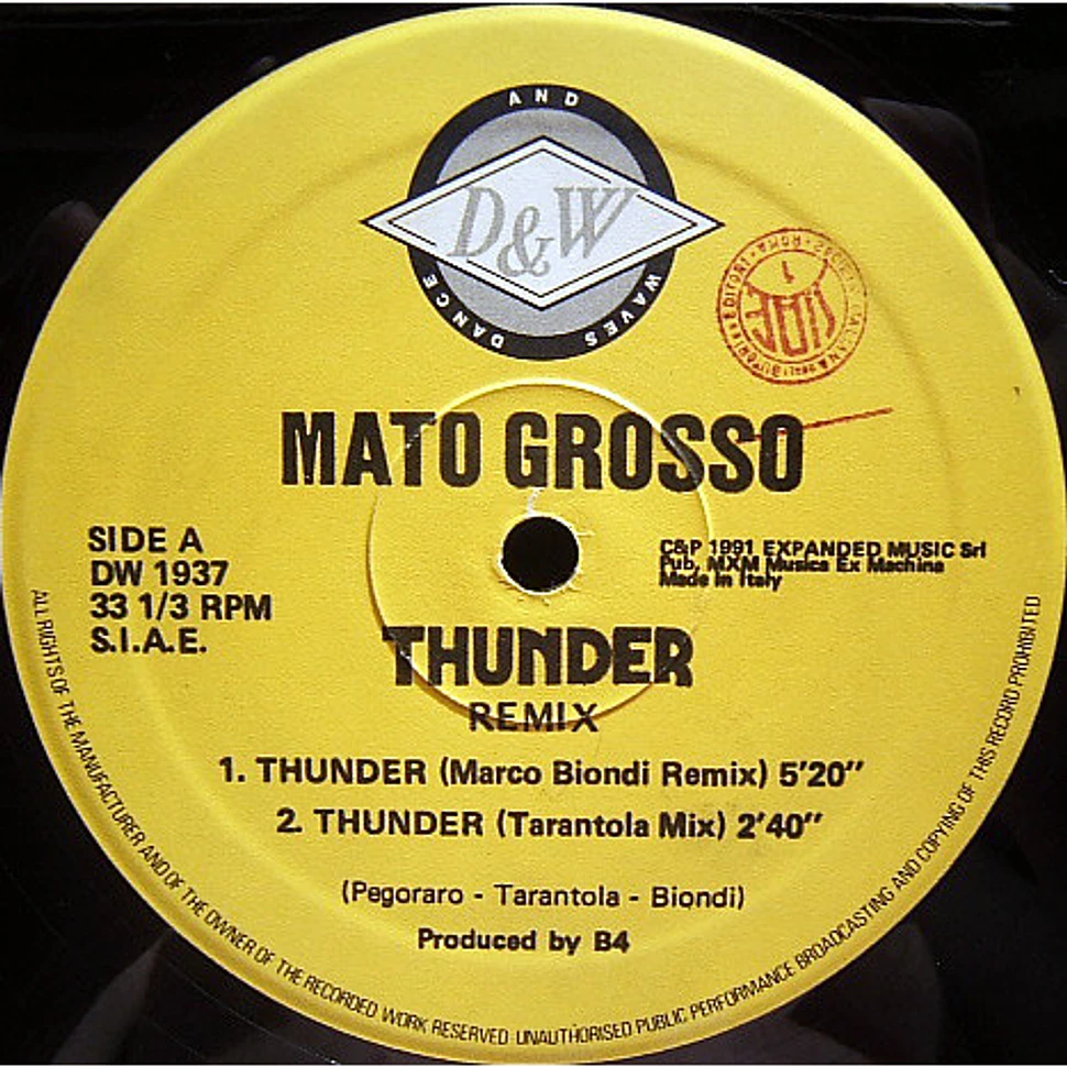 Mato Grosso - Thunder (Remix)