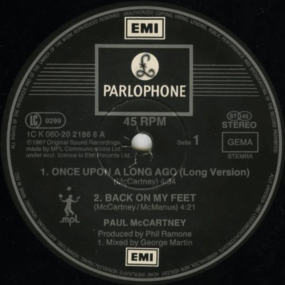 Paul McCartney - Once Upon A Long Ago