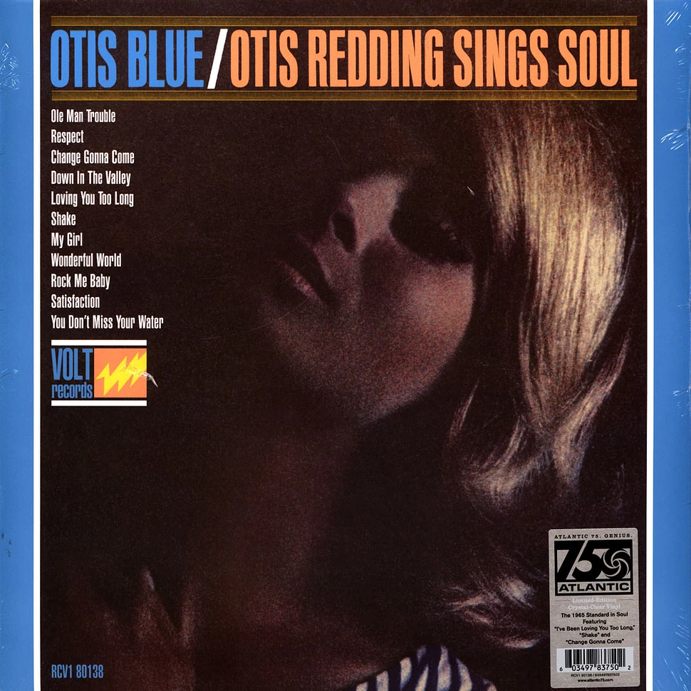 Otis Redding Otis Blue Otis Redding Sings Soul Mono Clear Vinyl Otis Redding Otis Blue Otis Redding Sings Soul Mono Clear Vinyl