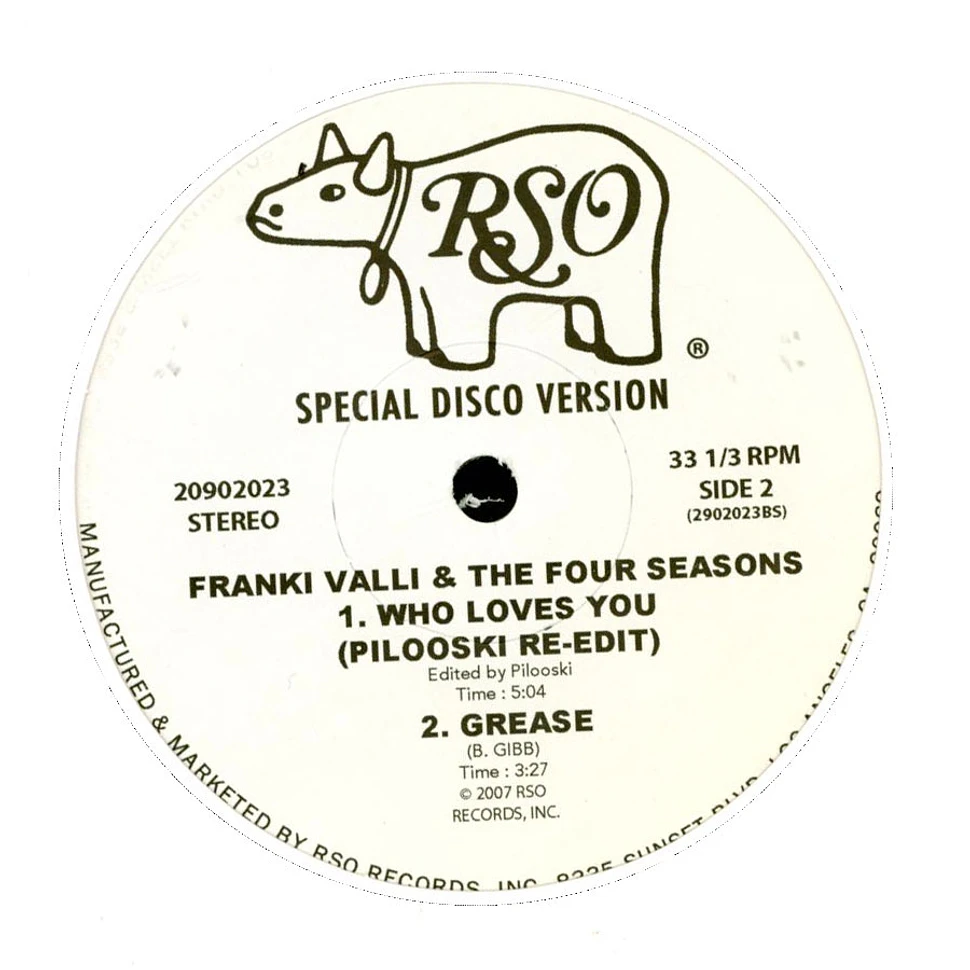 Franki Valli & The Four Seasons - Special Disco Versions