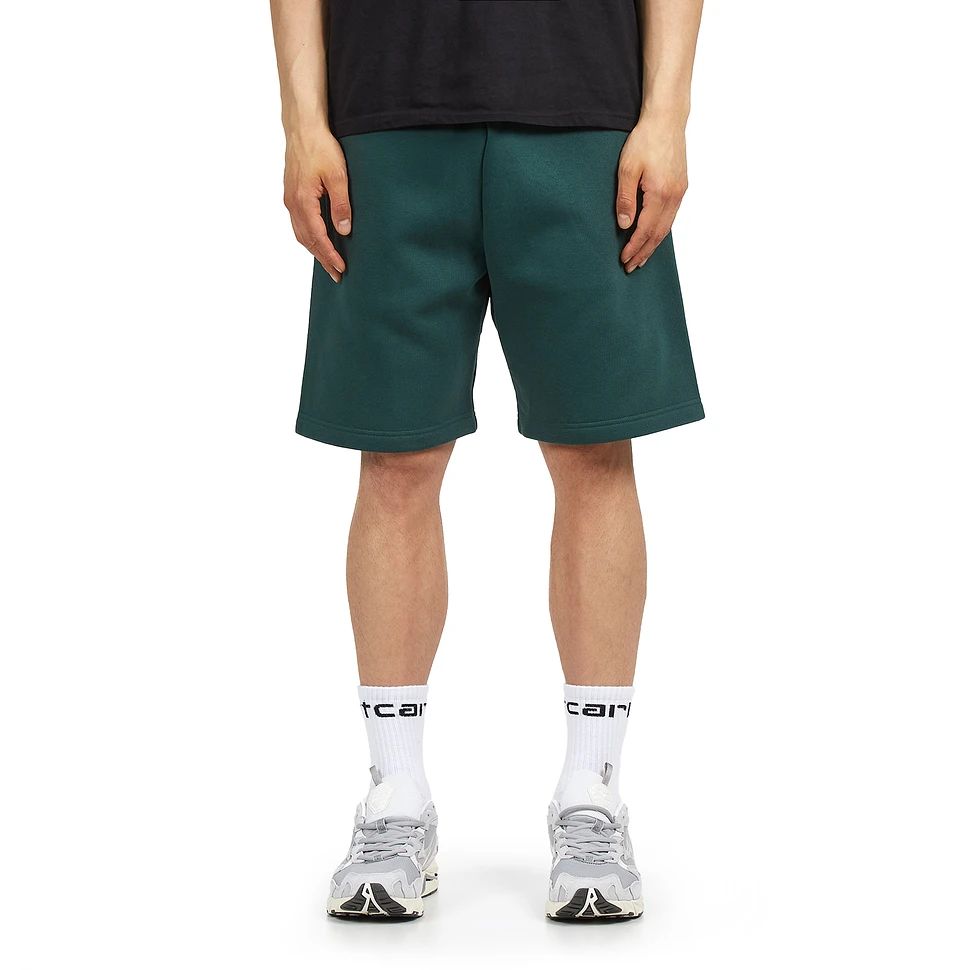 Carhartt WIP - Chase Sweat Short (Discovery Green / Gold) | HHV