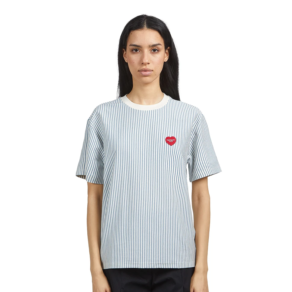 Carhartt WIP - W' S/S Terrell T-Shirt (Terrell Stripe / Wax / Bleach) | HHV