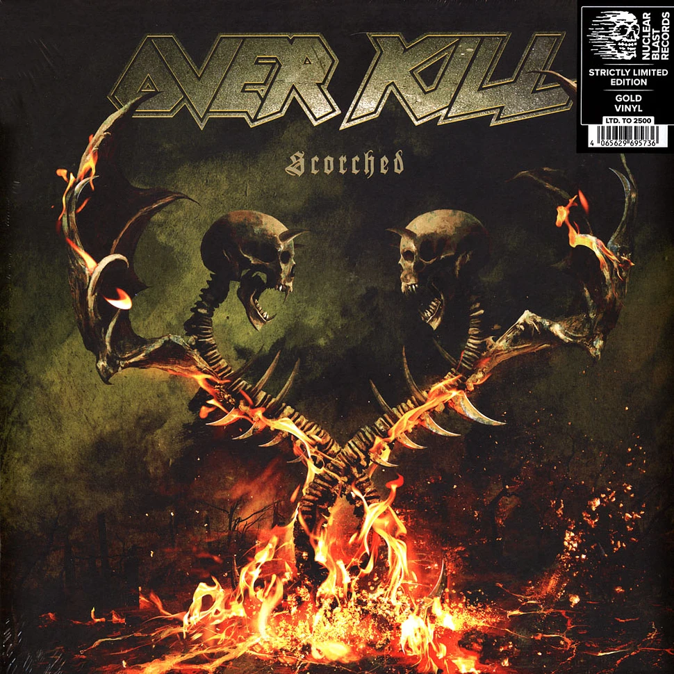 Overkill - Scorched Aztec Gold Vinyl Edition