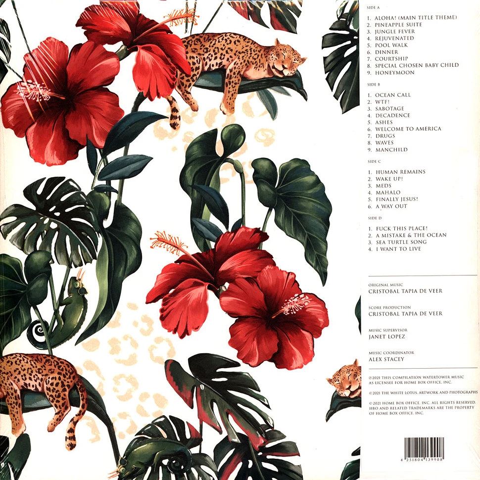 Cristobal Tapia De Veer - OST The White Lotus White Vinyl Edition, Artwork Variant 1