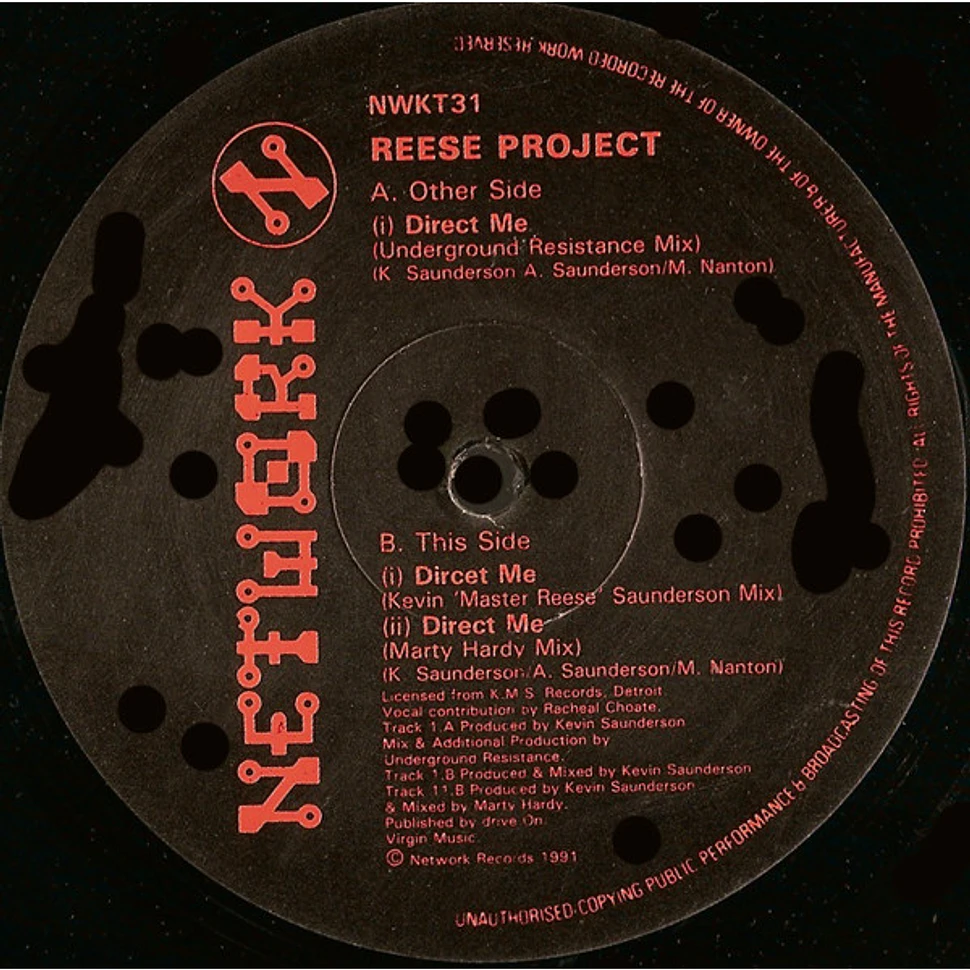 The Reese Project - Direct Me Edition 1