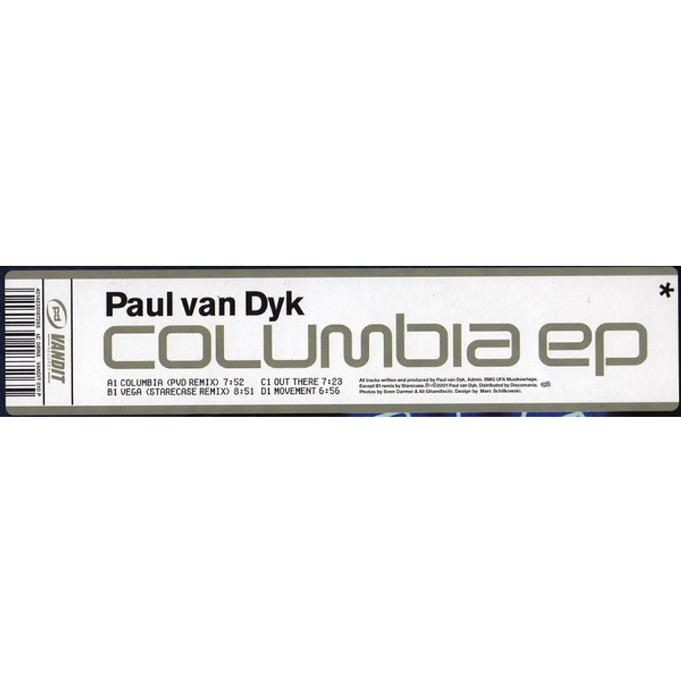 Paul van Dyk - Columbia EP