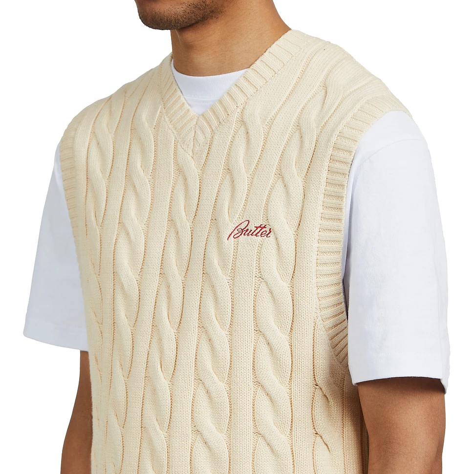 Butter Goods - Cable Knit Vest