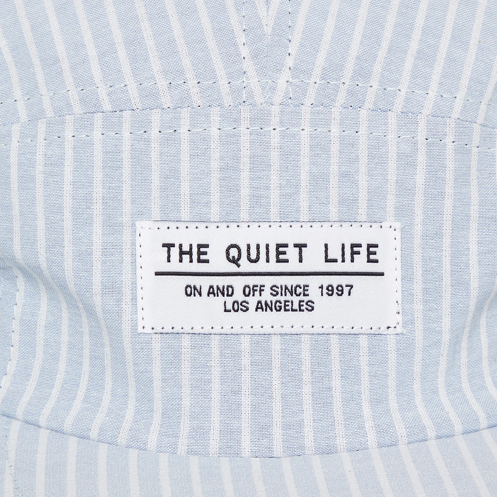 The Quiet Life - Stripe 5 Panel Camper Cap