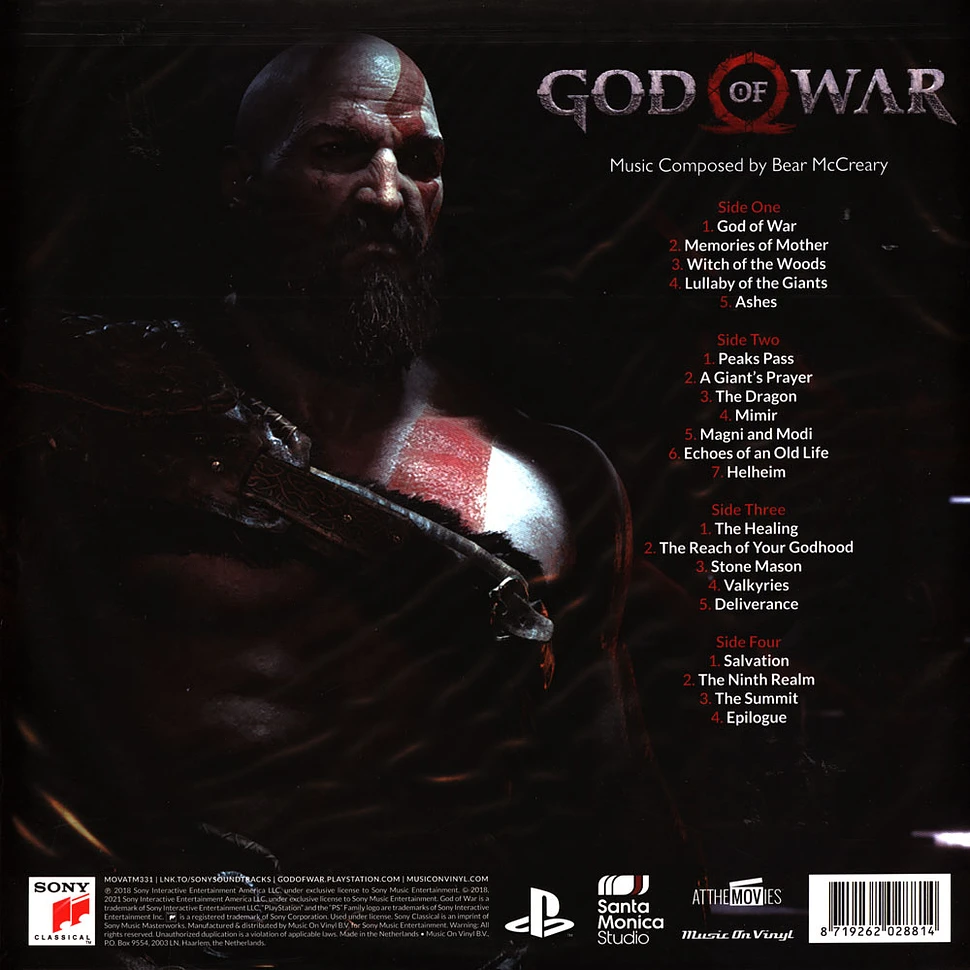 V.A. - OST God Of War Black Vinyl Edition