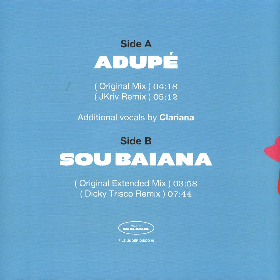 Processman & Cady - Adupe / Sou Baiana