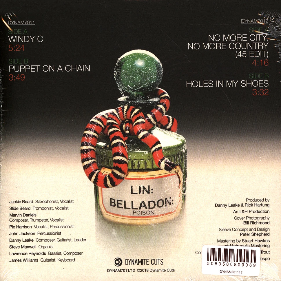 100% Pure Poison - Windy C 45s Collection - Vinyl 2x7