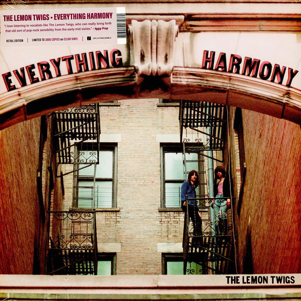 The Lemon Twigs - Everything Harmony Clear Vinyl Edition