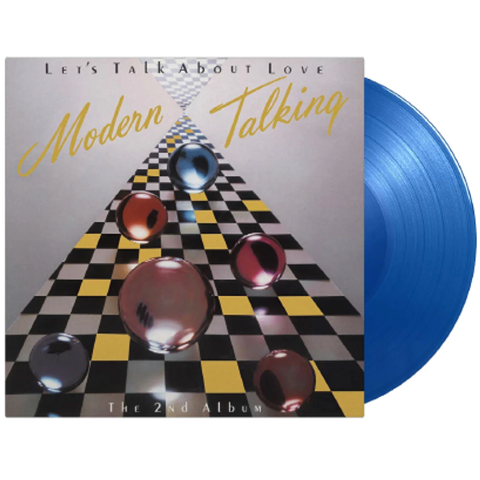 Modern Talking - Let's Talk About Love Blue Vinyl Edition