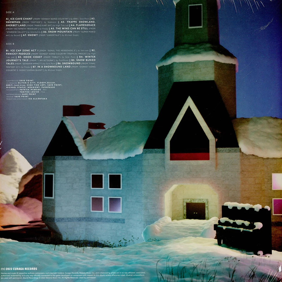 V.A. - Video Game Lofi: Winter's Tale White Vinyl Edition