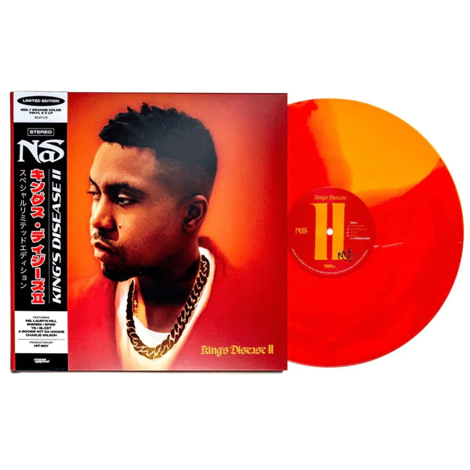 Nas - King's Disease II Red / Orange Vinyl Edition