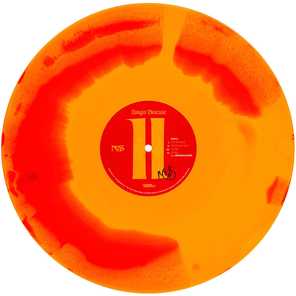 Nas - King's Disease II Red / Orange Vinyl Edition