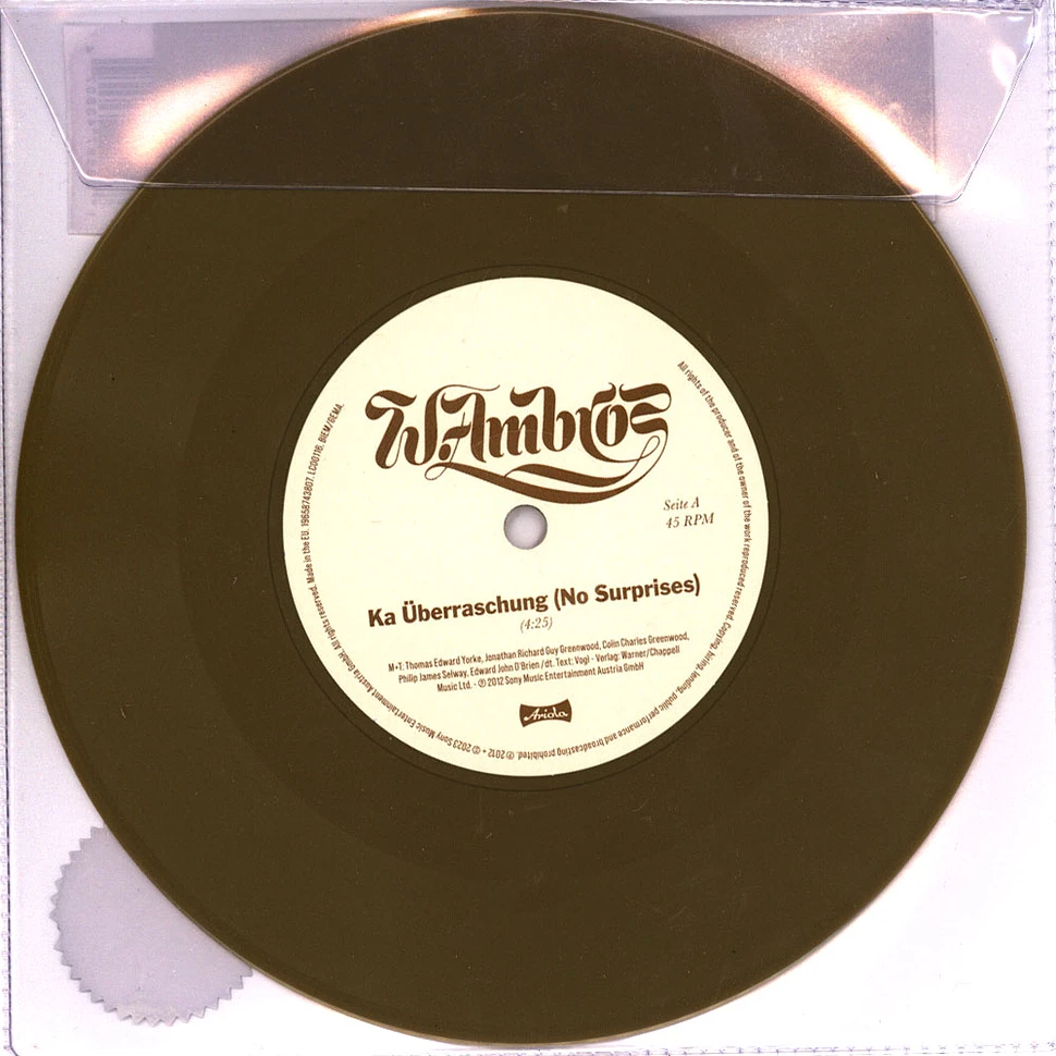 Wolfgang Ambros - Ka Überraschung / Herz Aus Gold Record Store Day 2023 Gold Vinyl Edition