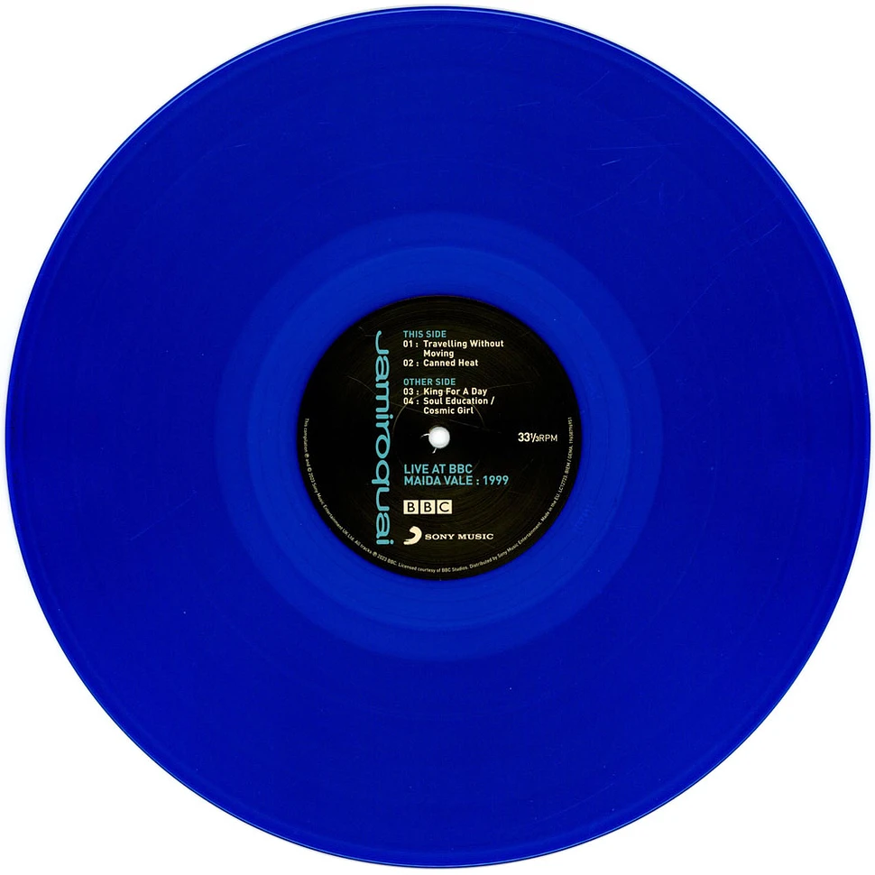 Jamiroquai - Bbc: Live At Maida Vale 1999 Record Store Day 2023 Blue Vinyl Edition