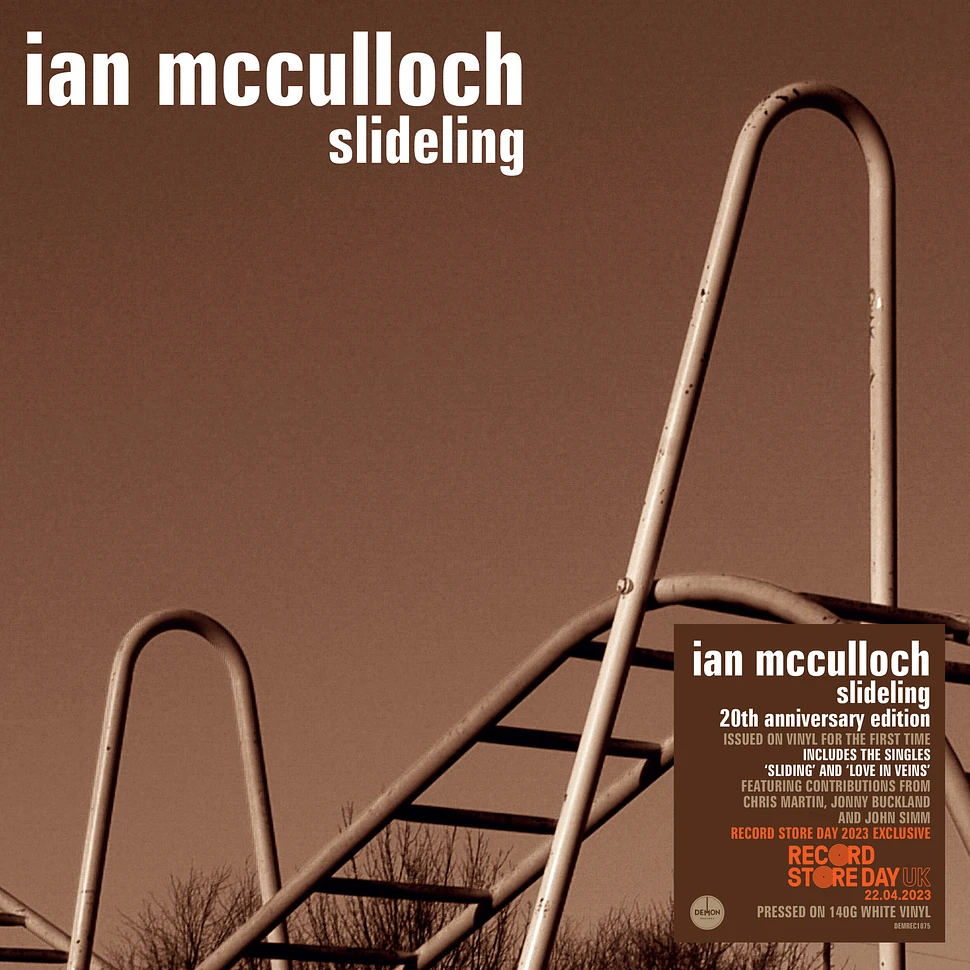 Ian McCulloch - Sliding - 20th Anniversary Edition Record Store Day 2023 White Vinyl Edition