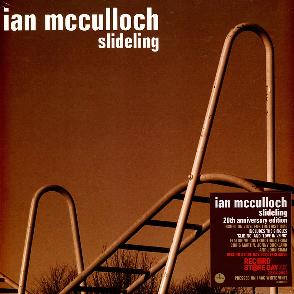 Ian McCulloch - Sliding - 20th Anniversary Edition Record Store Day 2023 White Vinyl Edition