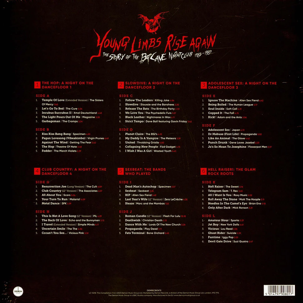 V.A. - Young Limbs Rise Again The Story Of The Batcave Nightclub 1982-1985 Box