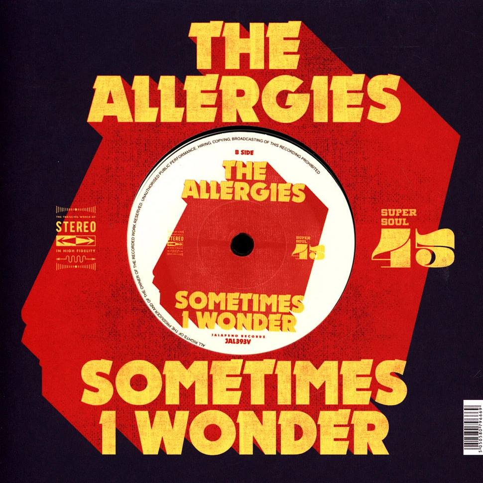 The Allergies - Mash Up The Sound