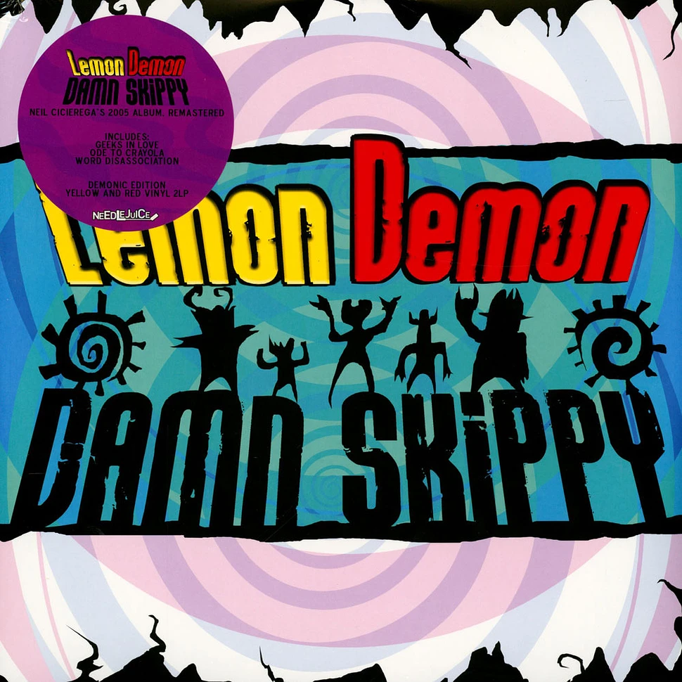 Lemon Demon - Damn Skippy Red & Yellow Vinyl Edition