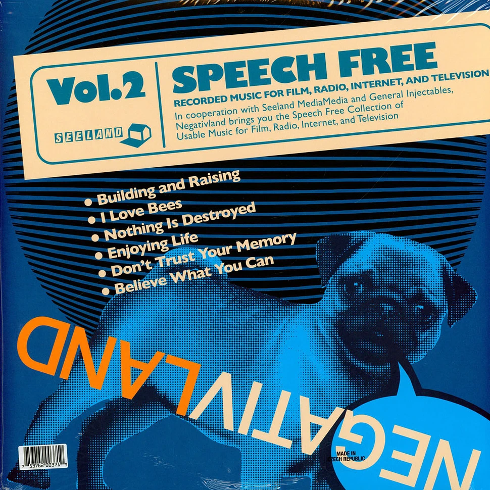 Negativland - Speech Free: Recorded Music For Film, Radio, Internet And Television