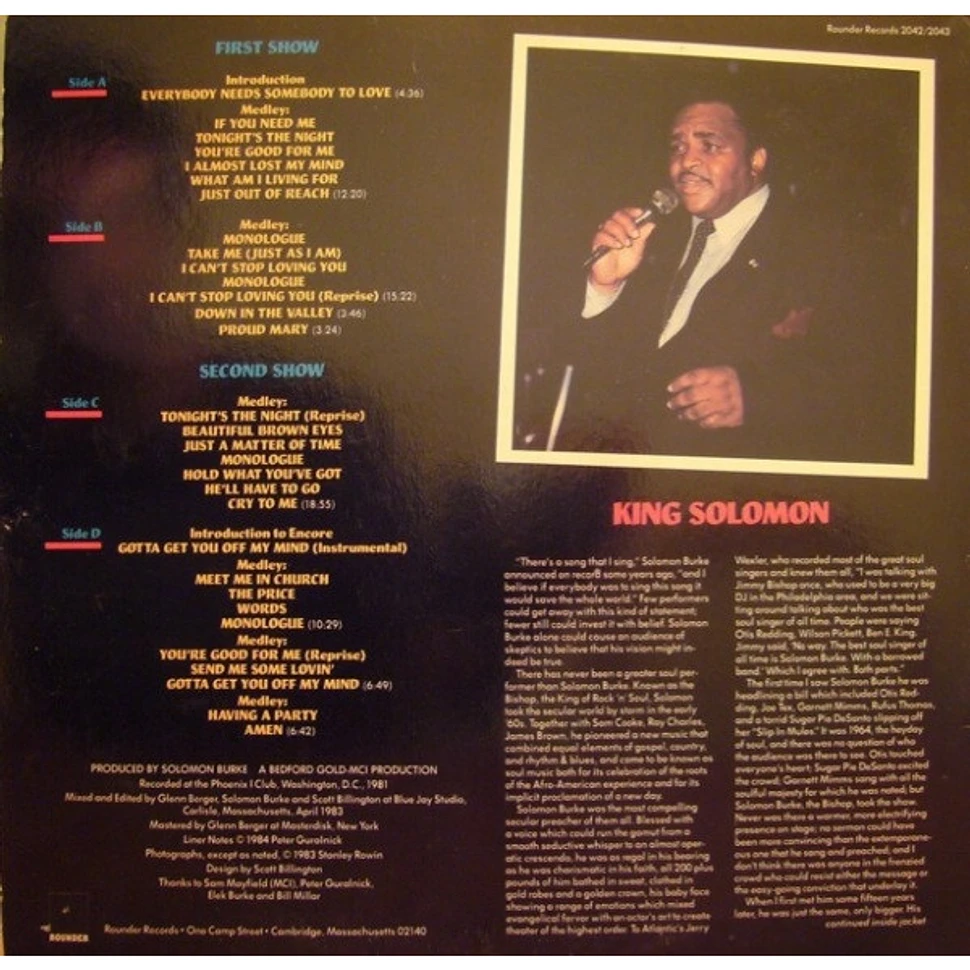 Solomon Burke - Soul Alive!