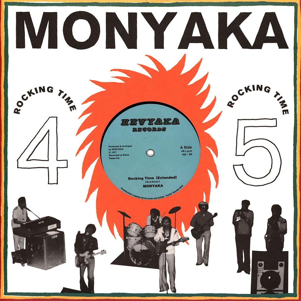 Monyaka - Rocking Time (Extended) / Vocal Dub, Dubwise