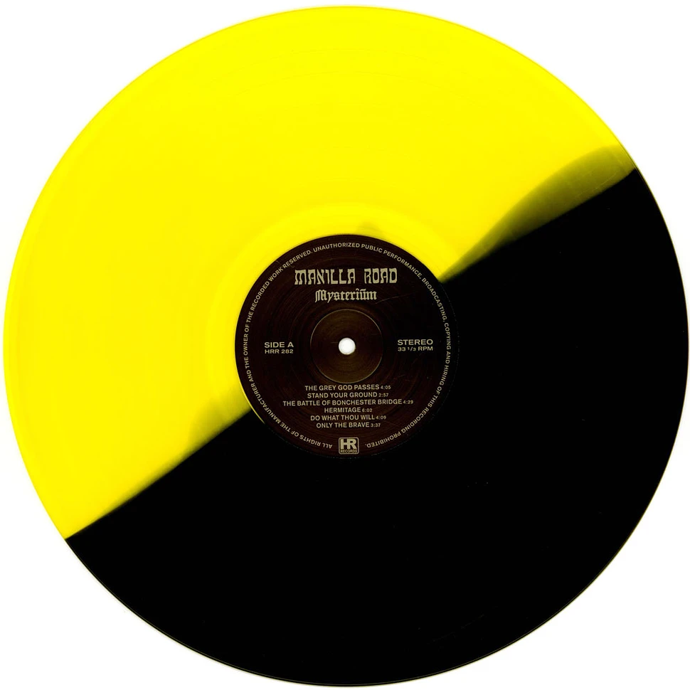 Manilla Road - Mysterium Green / Yellow Bi-Colored Vinyl Edition