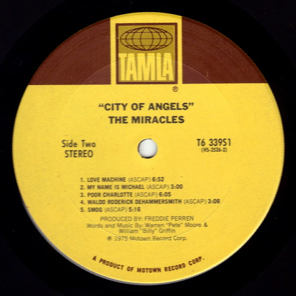 The Miracles - City Of Angels