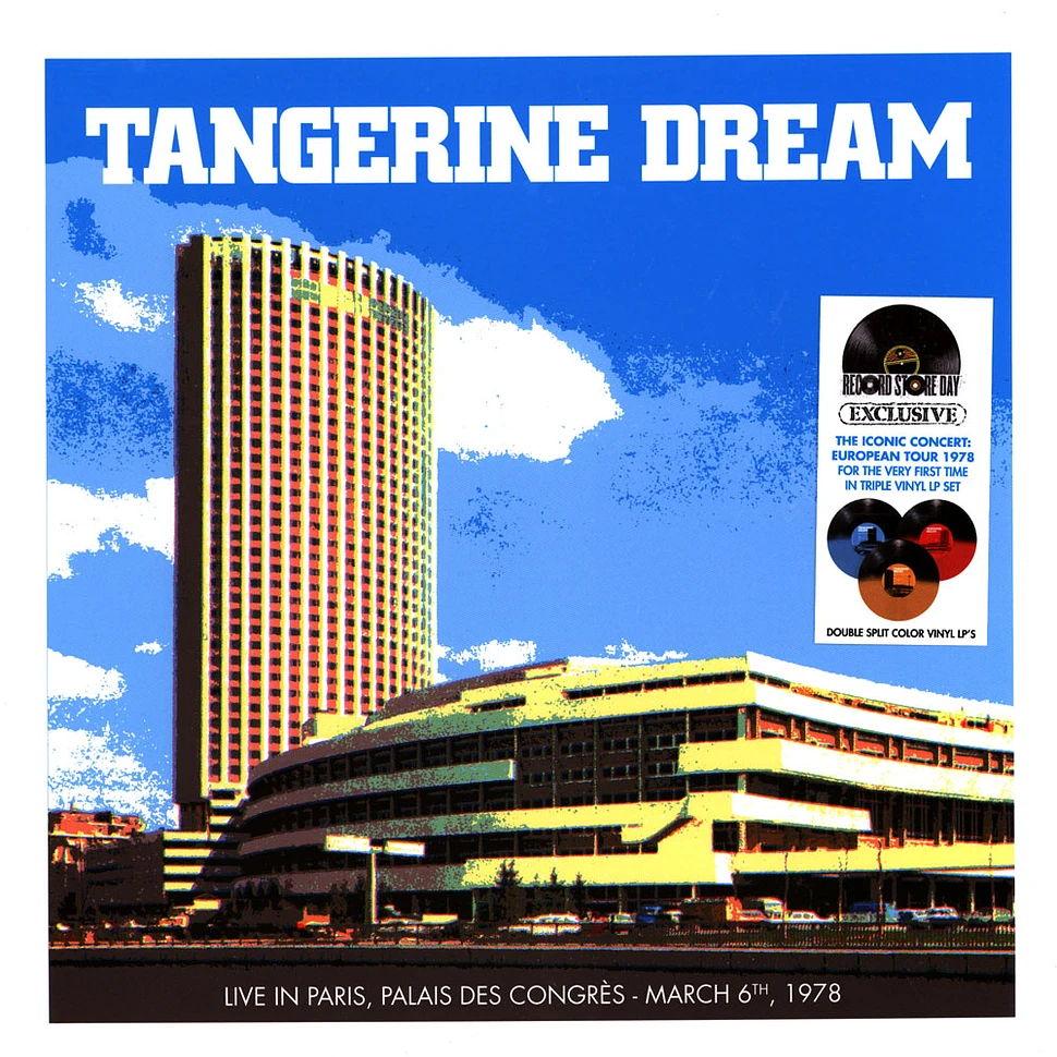 Tangerine Dream - Live In Paris, Palais Des Congres March 6th, 1978 Record Store Day 2023 Edition