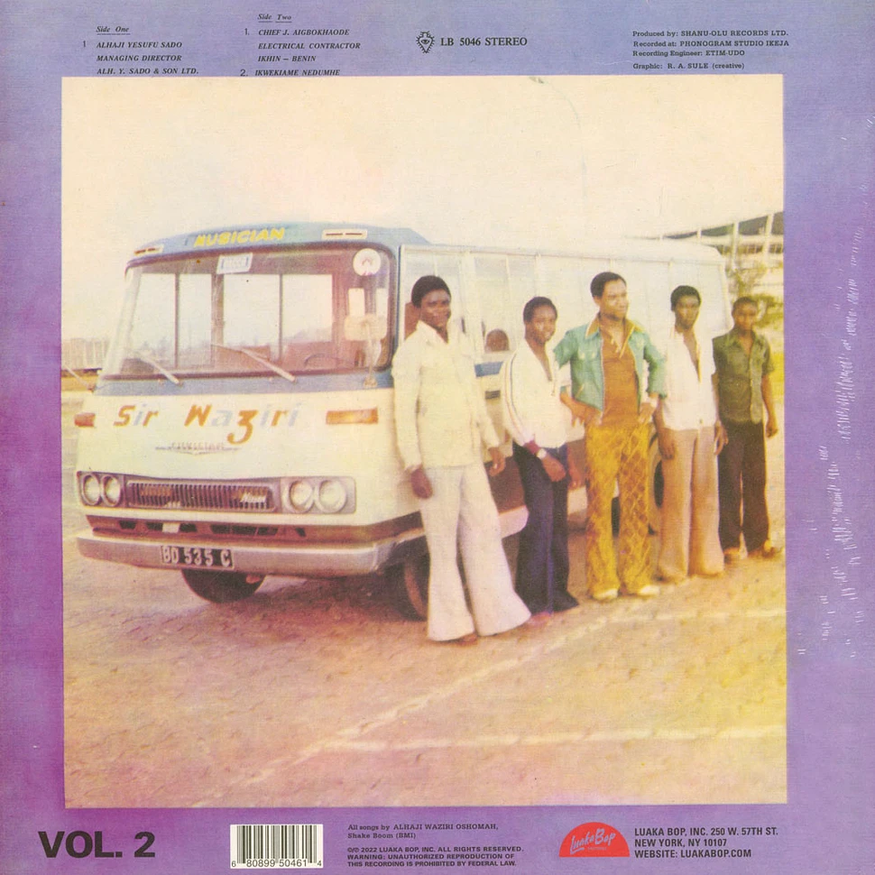 Alhaji Waziri Oshomah - Vol. 2